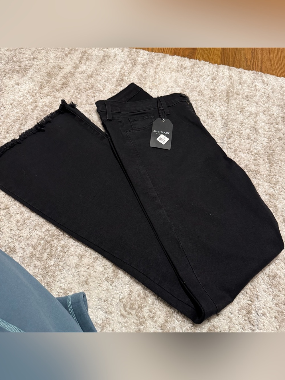 Just Black High Rise Flare Jeans